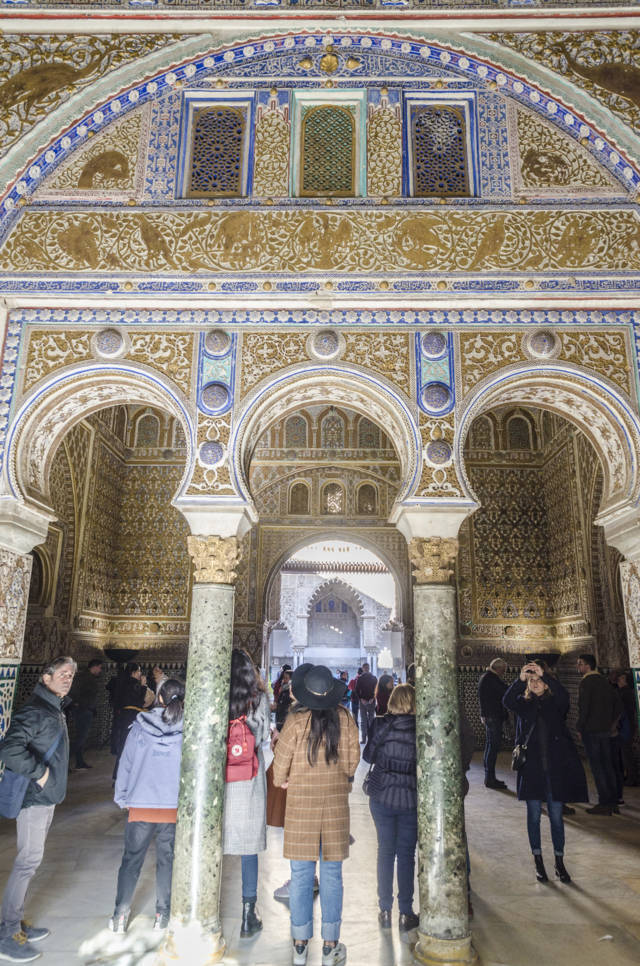 Sevilla 114 - Real Álcazar - Palacio del Rey Don Pedro - Salón del Techo de Felipe II.jpg